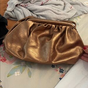 Elegant Gold Women's Clutch